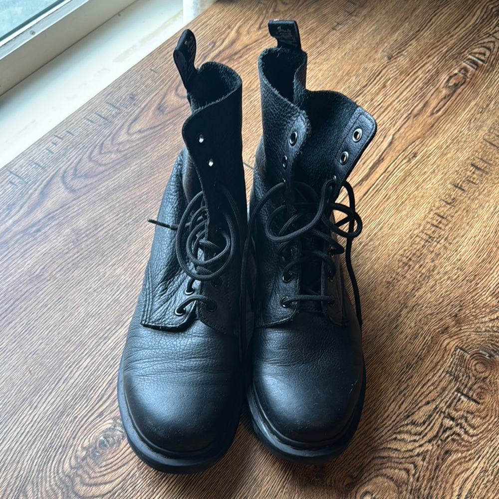 Dr. Martens Black Combat Boots